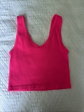 niki biki hot pink top